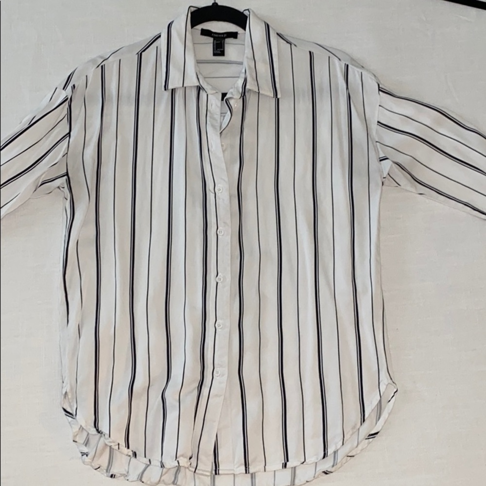 Striped Button Up